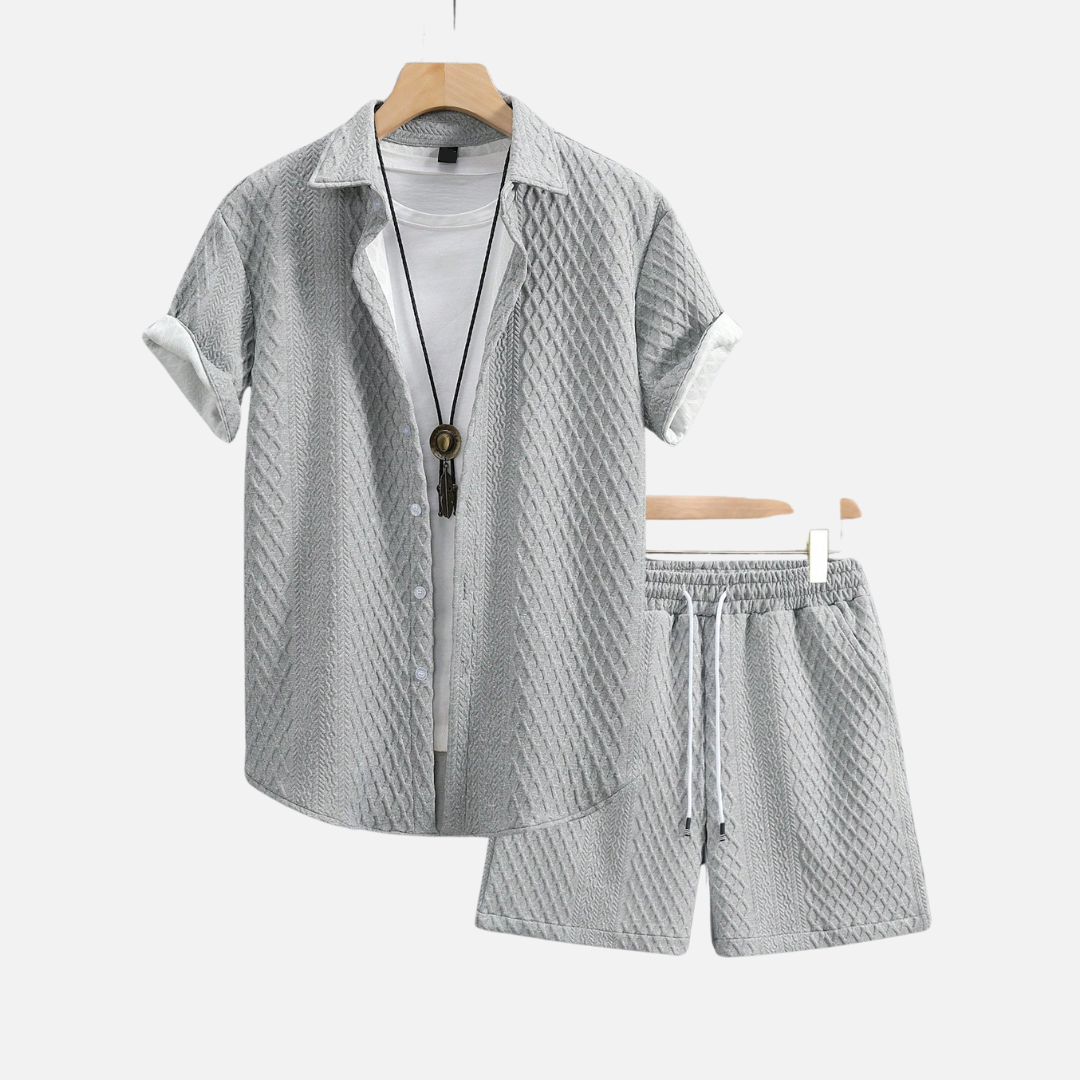 Conjunto Camisa e Short Masculino Montezari MTZ87