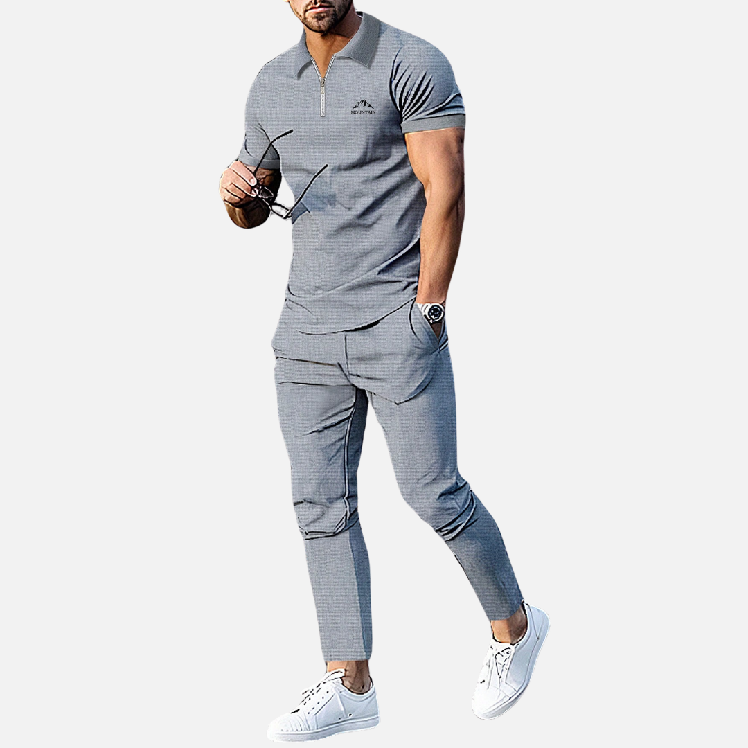 Conjunto Camiseta e Calça Masculina Montezari MTZ44