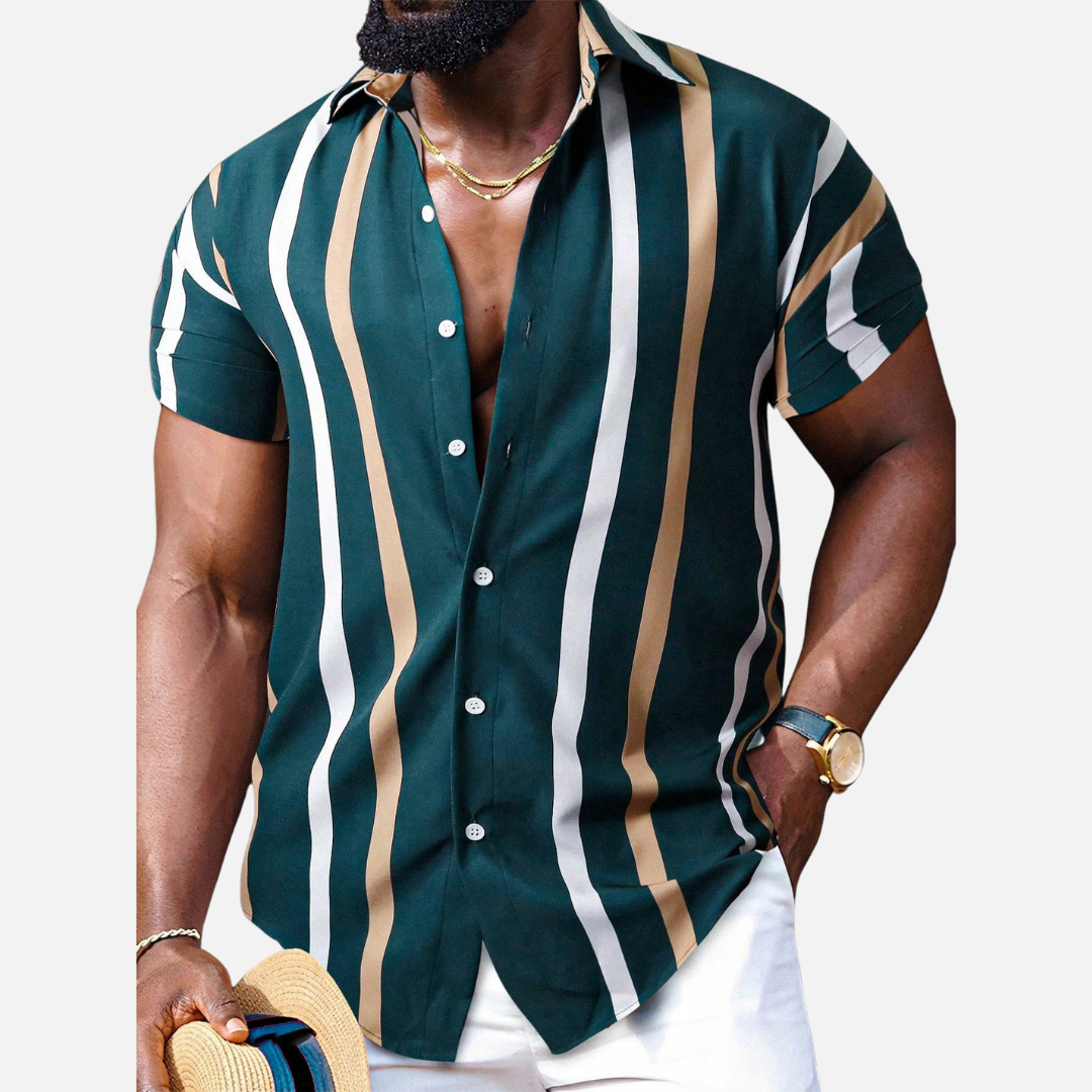 Camisa de Botão Masculina Montezari MTZ95