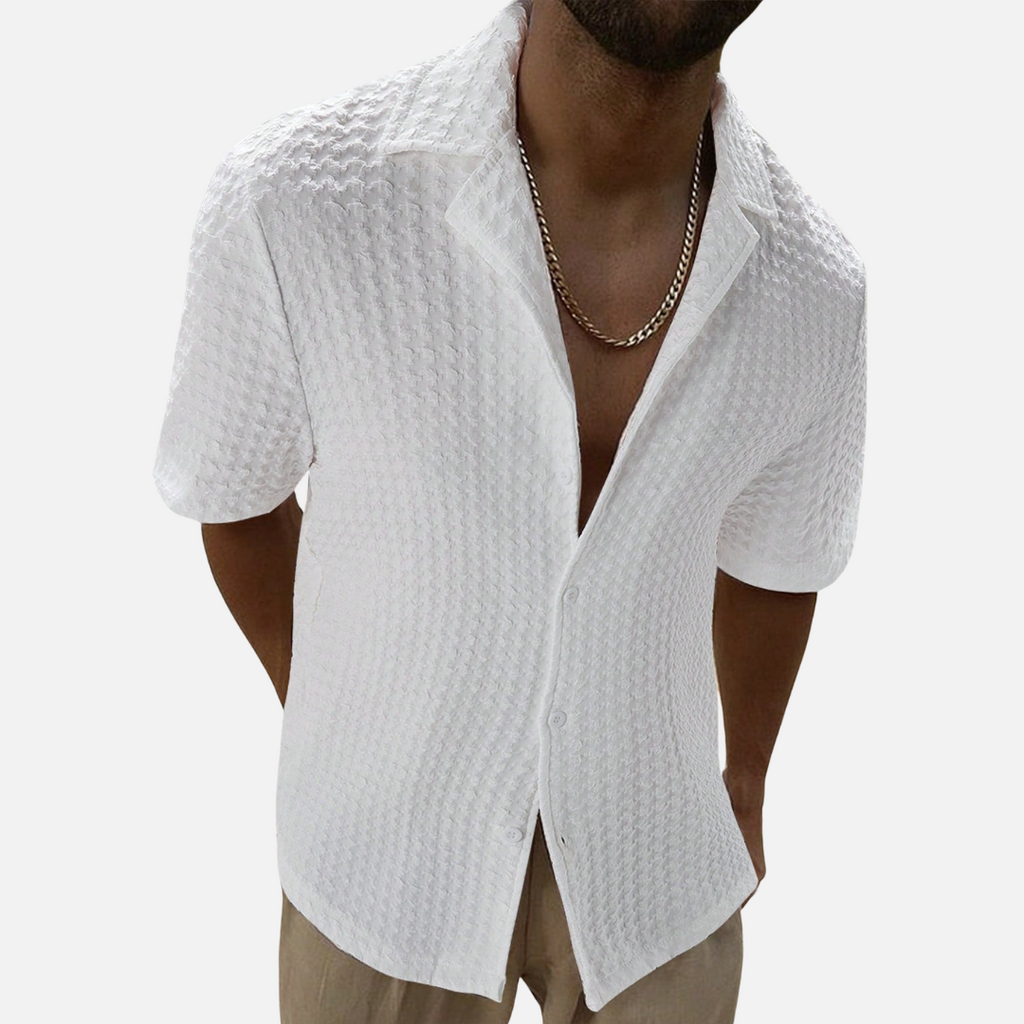 Camisa de Botão Masculina Montezari MTZ63