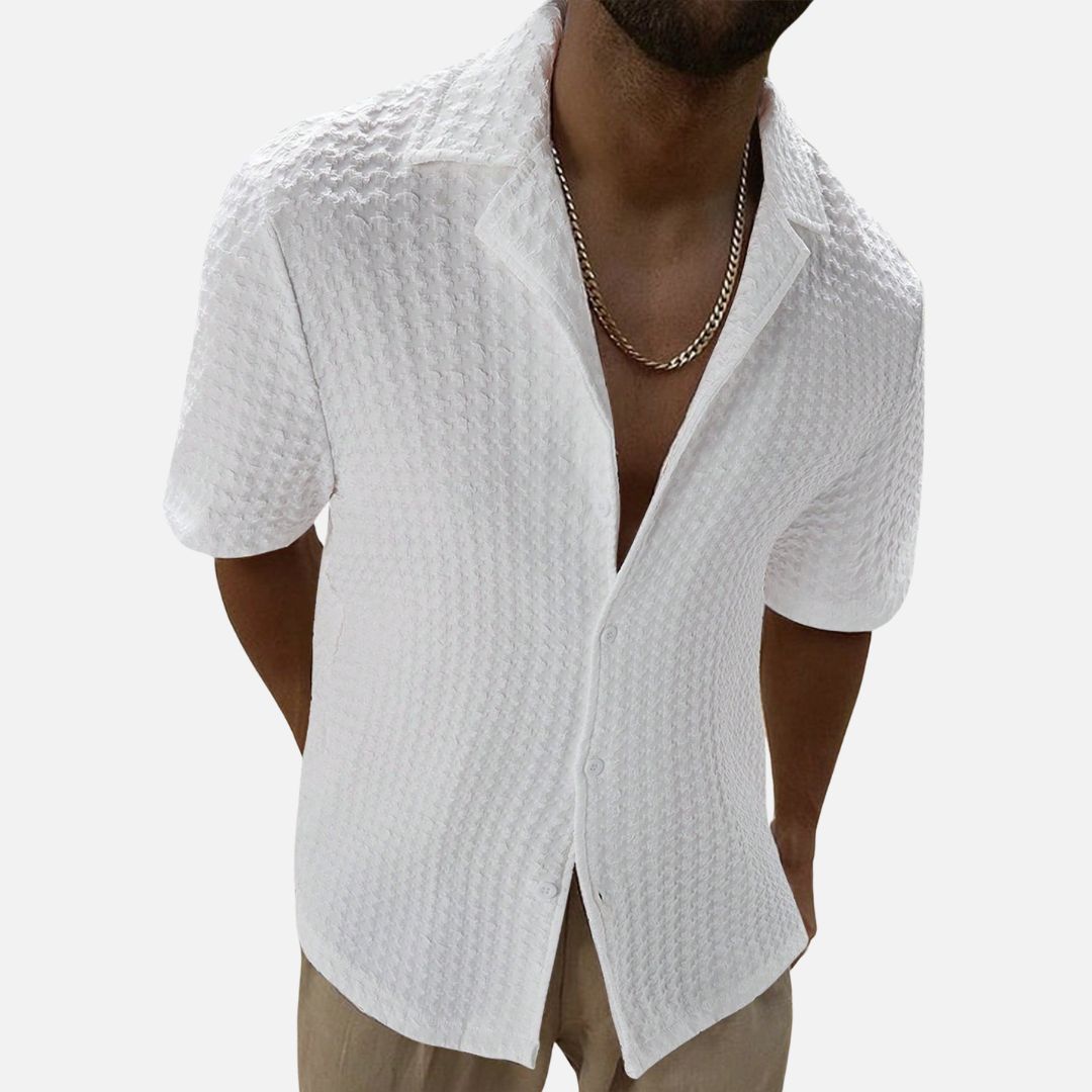 Camisa de Botão Masculina Montezari MTZ63