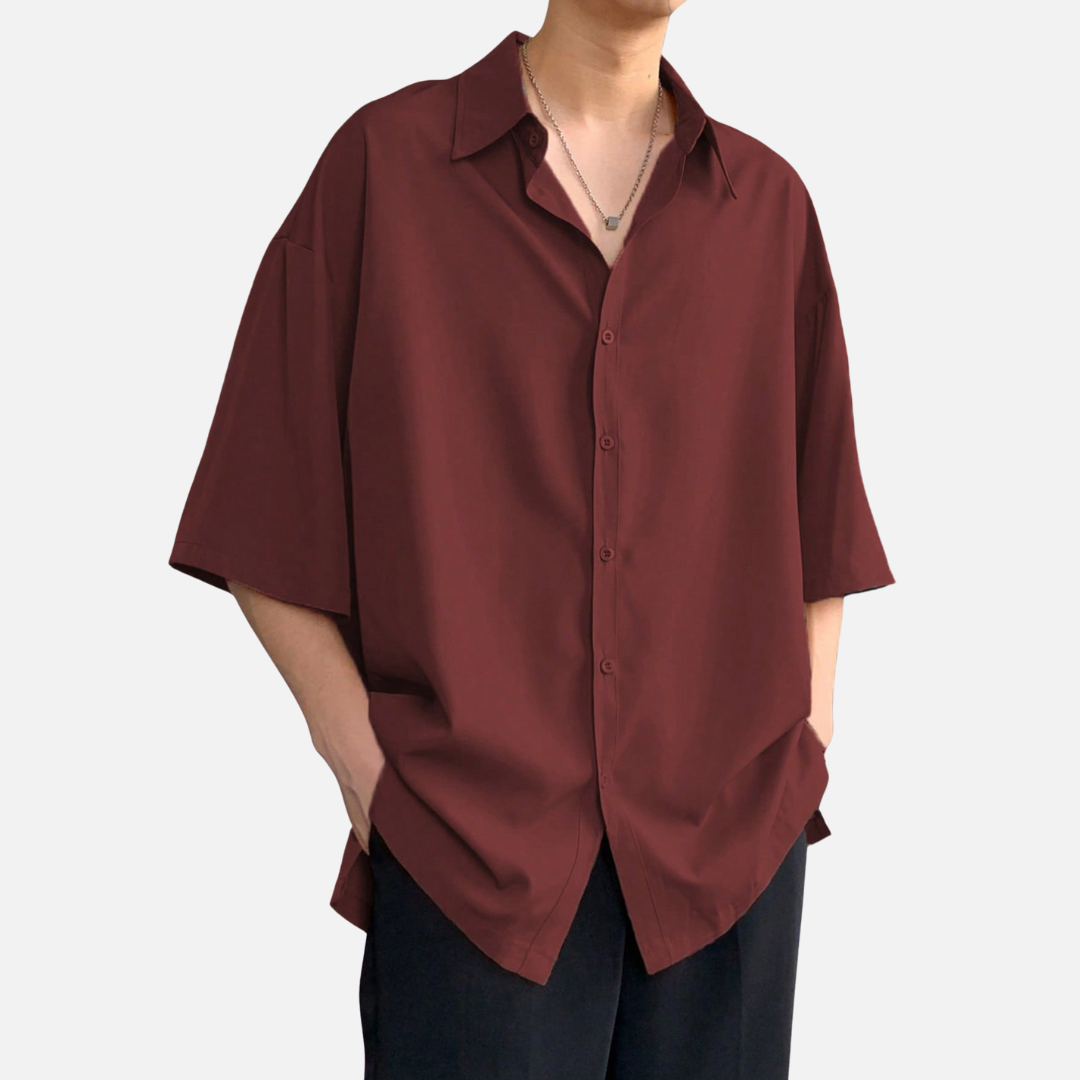 Camisa OverSized Social Masculina Montezari MTZ66