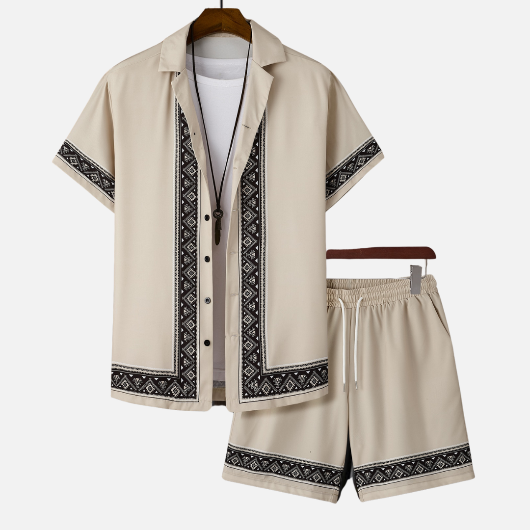 Conjunto Camisa e Short Masculino Montezari MTZ38