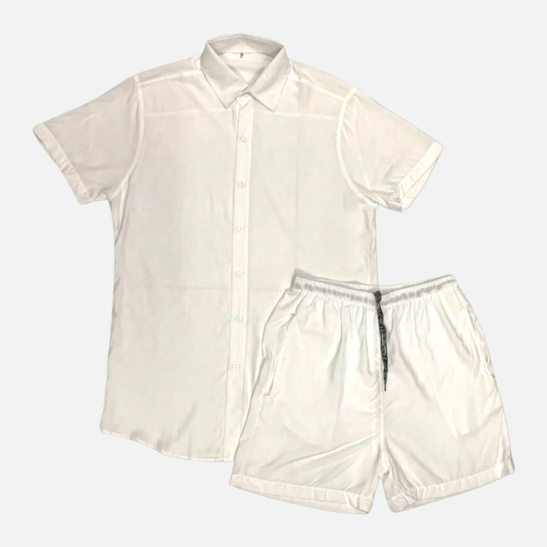 Conjunto Camisa Polo e Short Masculino Montezari MTZ26