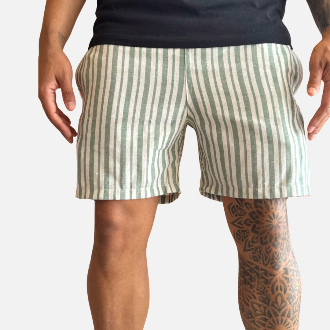 Short Linho Masculino Montezari MTZ125