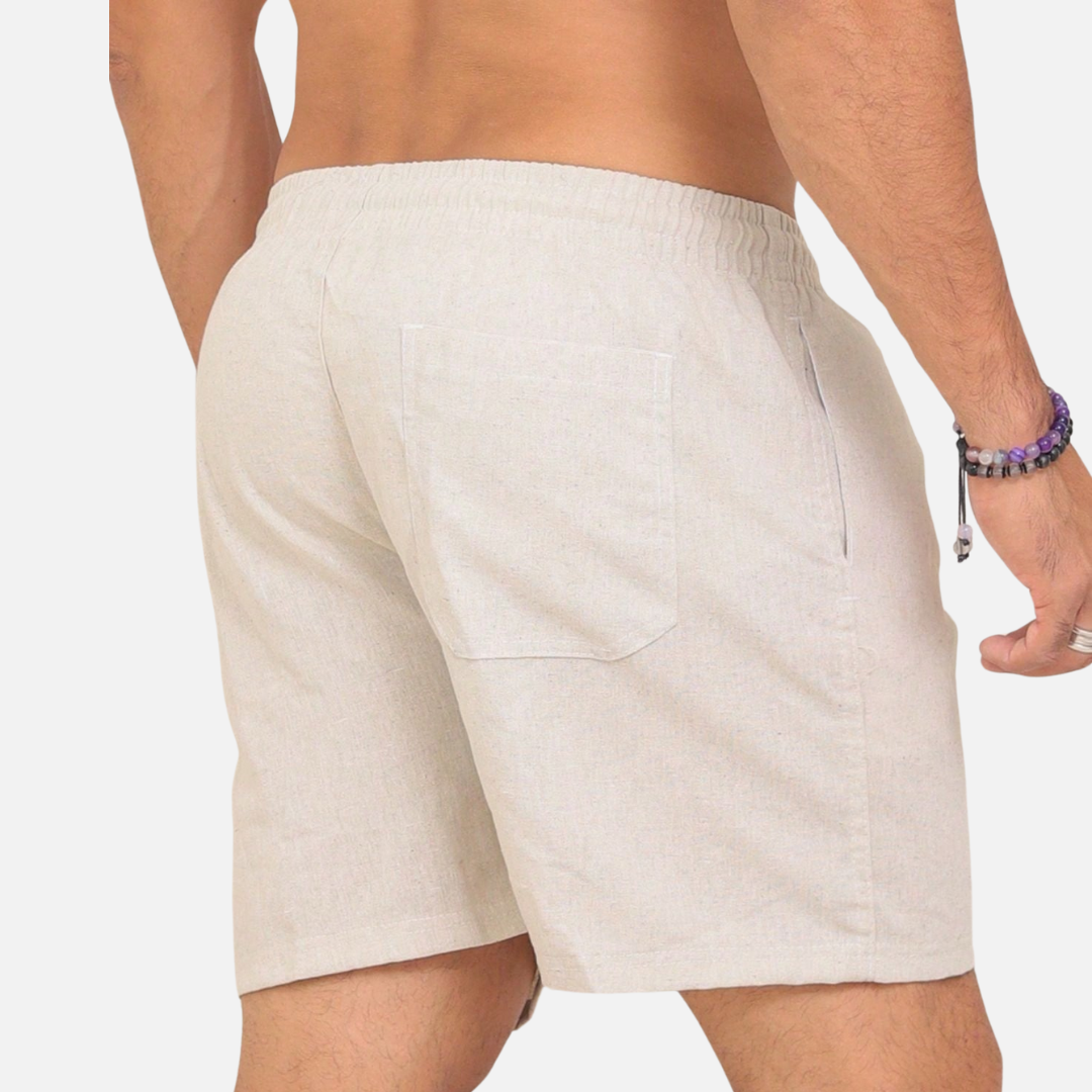 Short Linho Masculino Montezari MTZ124