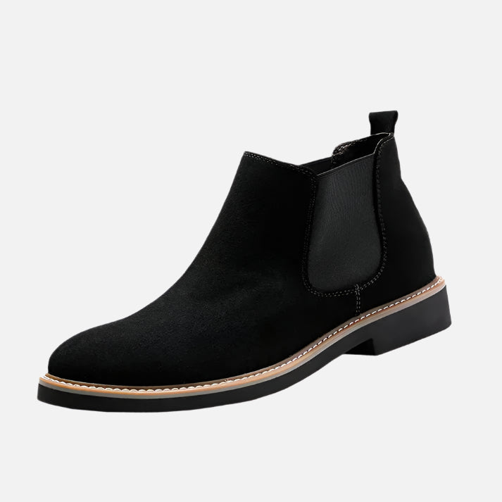 Bota Chelsea em Camurça Masculina Montezari MTZ264