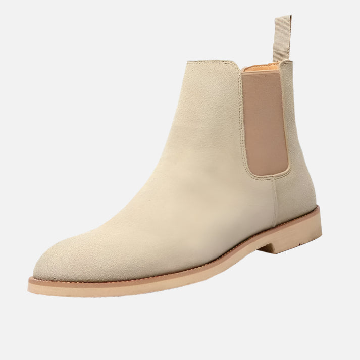 Bota Chelsea em Couro Masculina Montezari MTZ249