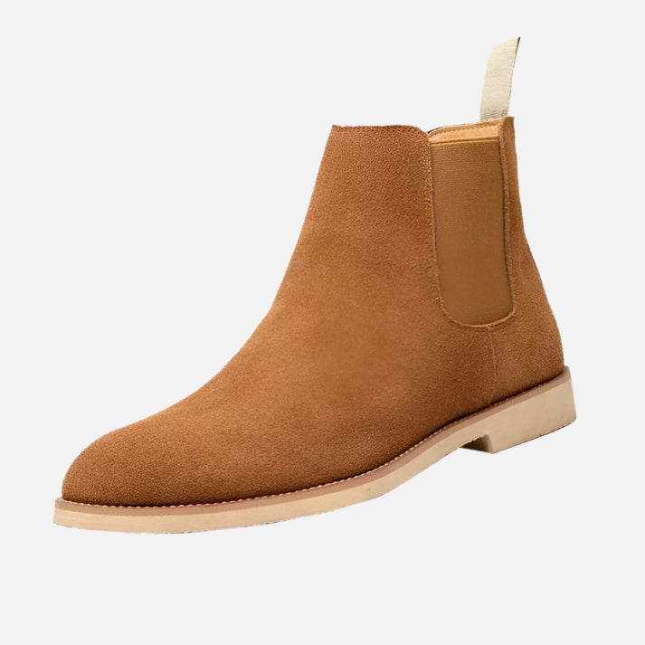 Bota Chelsea em Couro Masculina Montezari MTZ249