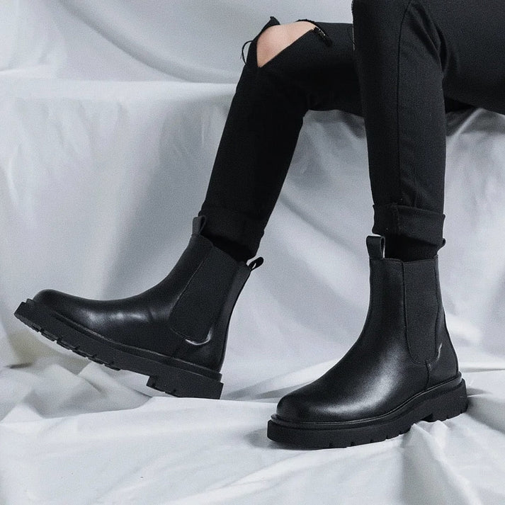 Bota Chelsea Masculina de Cano Alto Montezari MTZ259
