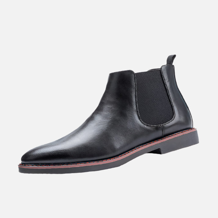 Bota Chelsea Masculina de Couro Montezari MTZ255