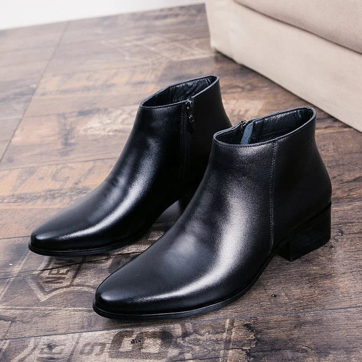 Bota de Couro Masculina Montezari MTZ251