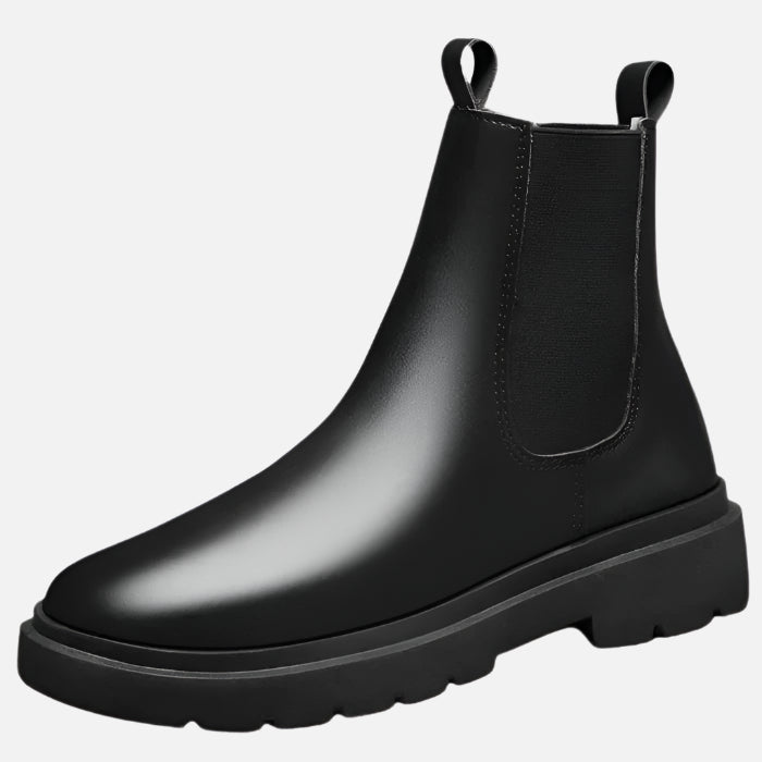 Bota Masculina Chelsea em Couro Montezari MTZ244