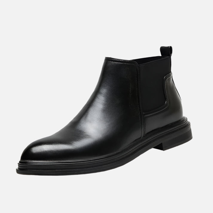Bota Masculina Chelsea em Couro Montezari MTZ252