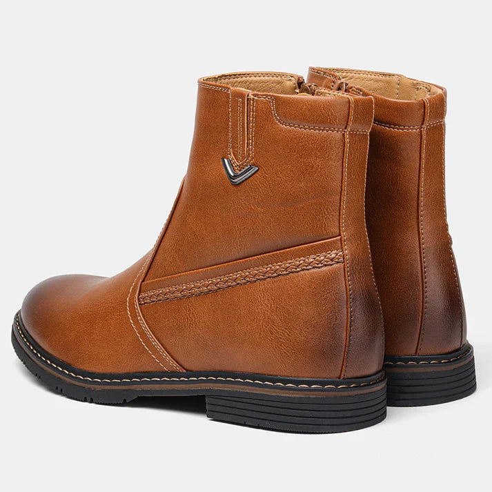 Bota Masculina de Couro com Interior Forrado Montezari MTZ266