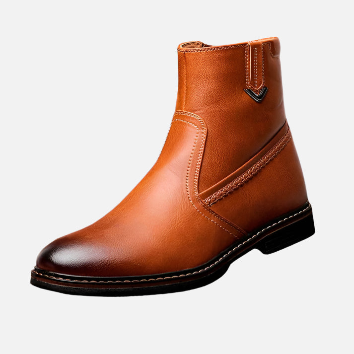 Bota Masculina de Couro com Interior Forrado Montezari MTZ266