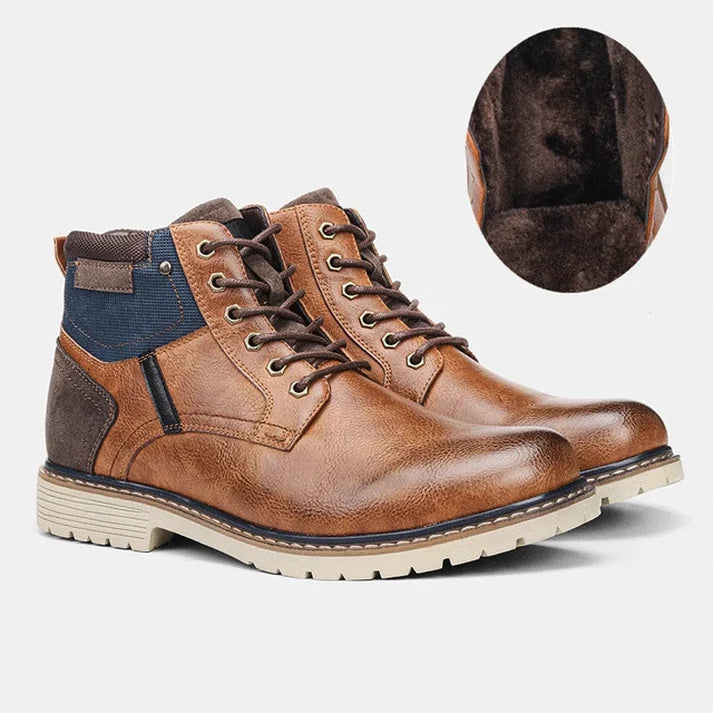 Bota Masculina de Couro Montezari MTZ269