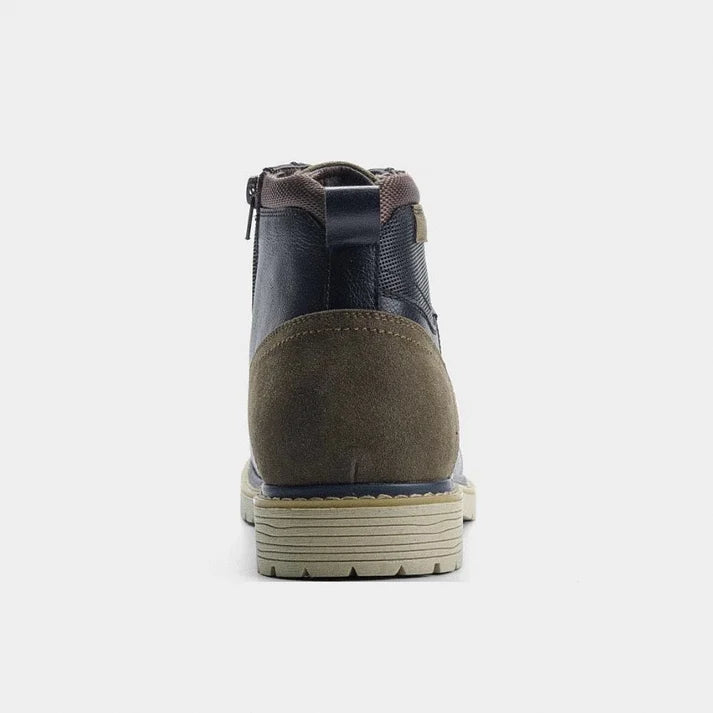 Bota Masculina de Couro Montezari MTZ269