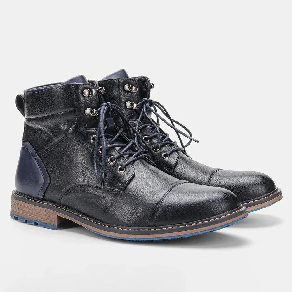 Bota Masculina em Couro Montezari MTZ242