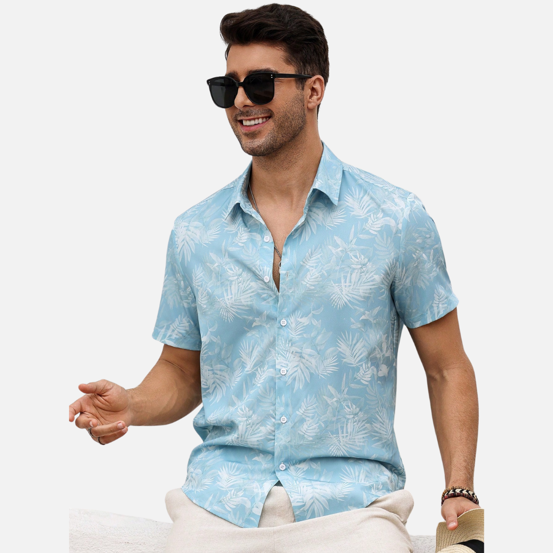 Camisa Masculina Estampada Montezari MTZ58