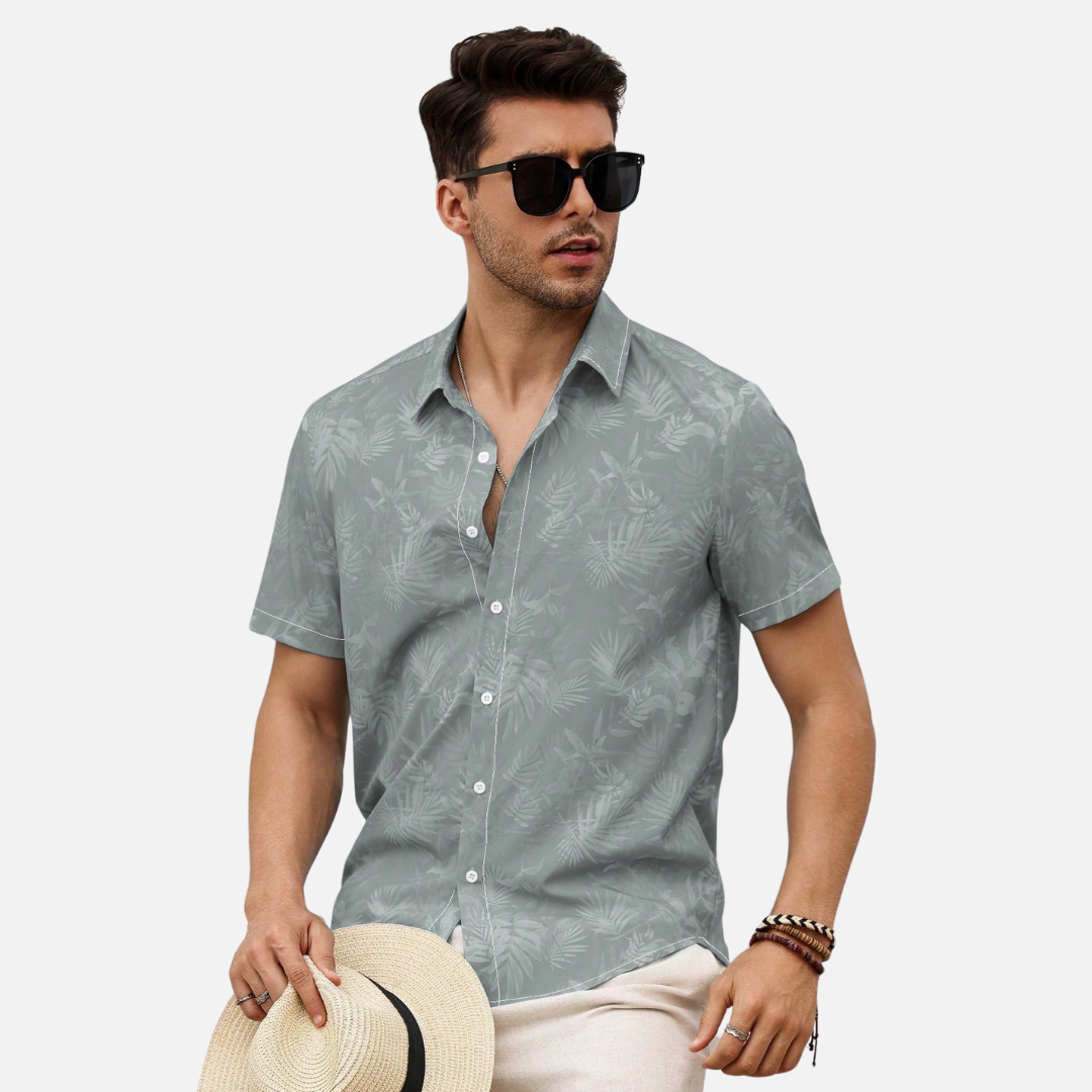 Camisa Masculina Estampada Montezari MTZ58