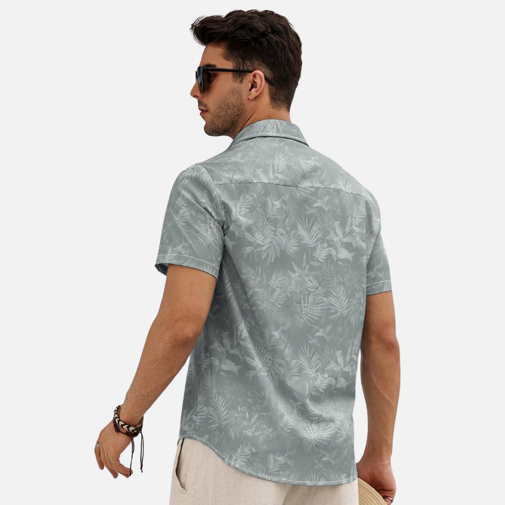 Camisa Masculina Estampada Montezari MTZ58