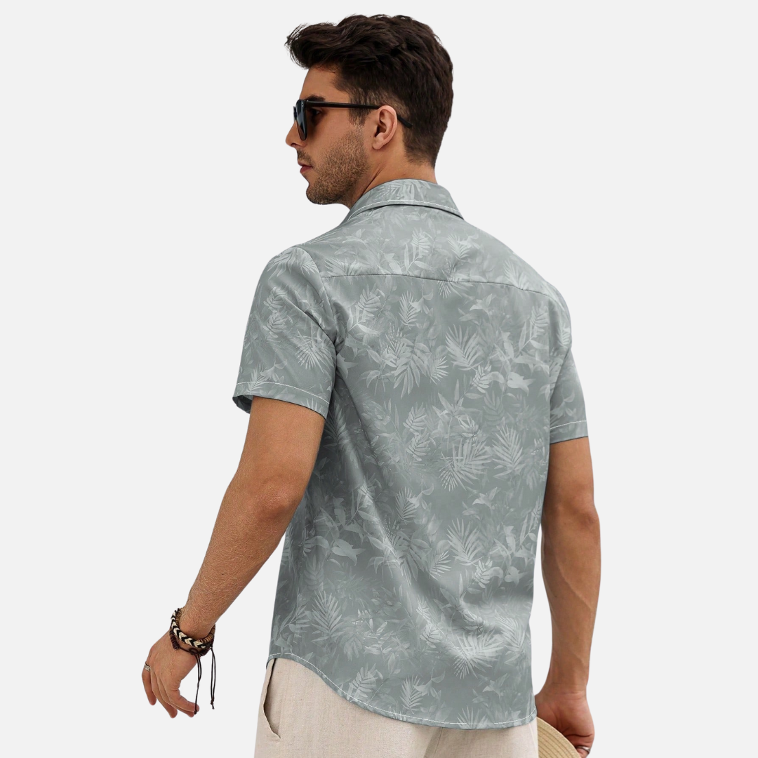 Camisa Masculina Estampada Montezari MTZ58
