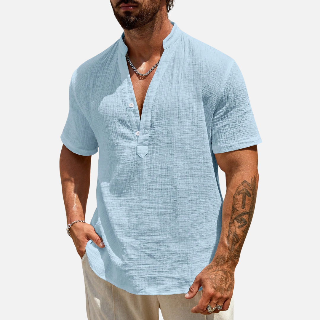 Camisa Social Masculina Montezari MTZ88