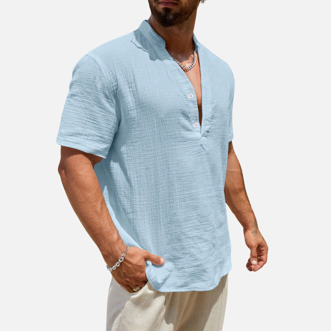Camisa Social Masculina Montezari MTZ88