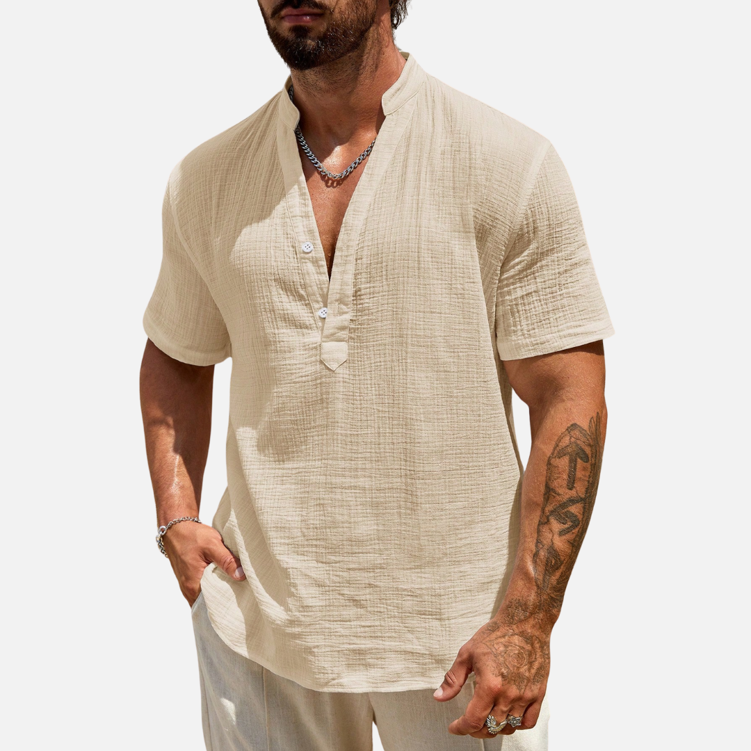 Camisa Social Masculina Montezari MTZ88