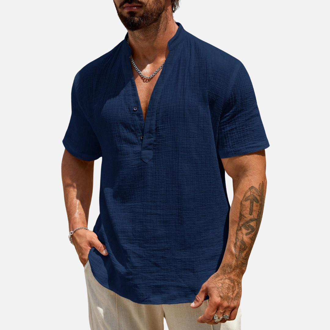 Camisa Social Masculina Montezari MTZ88
