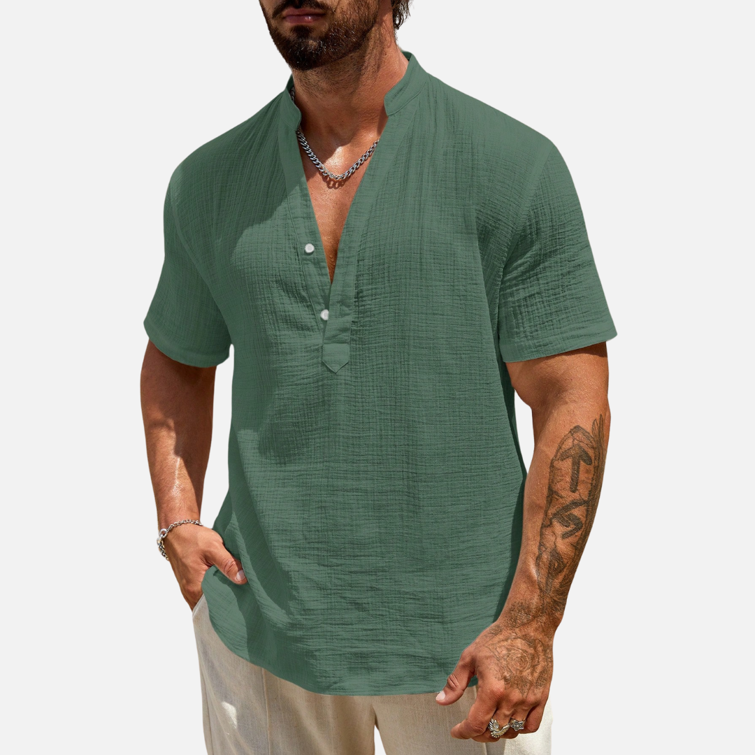 Camisa Social Masculina Montezari MTZ88
