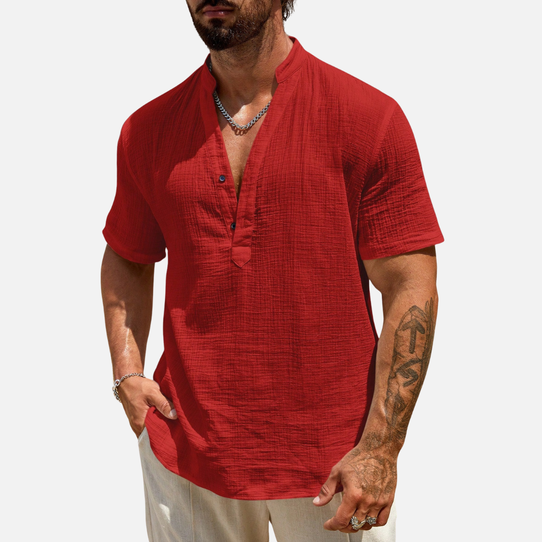 Camisa Social Masculina Montezari MTZ88