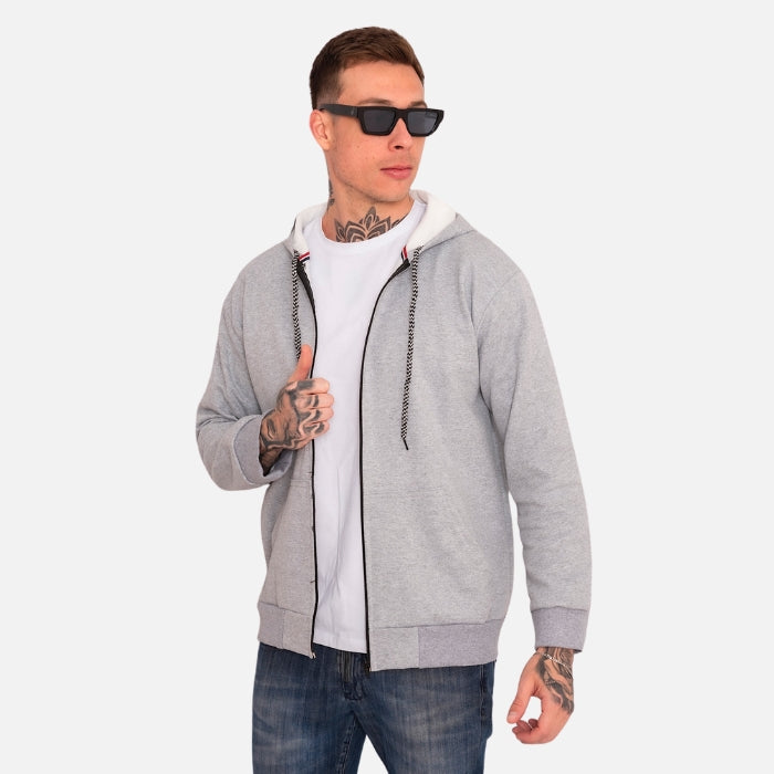 Casaco Moletom Masculino em Algodão Montezari MTZ429