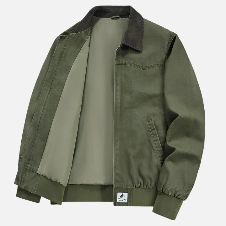 Jaqueta Bomber Vintage Masculina Montezari MTZ175