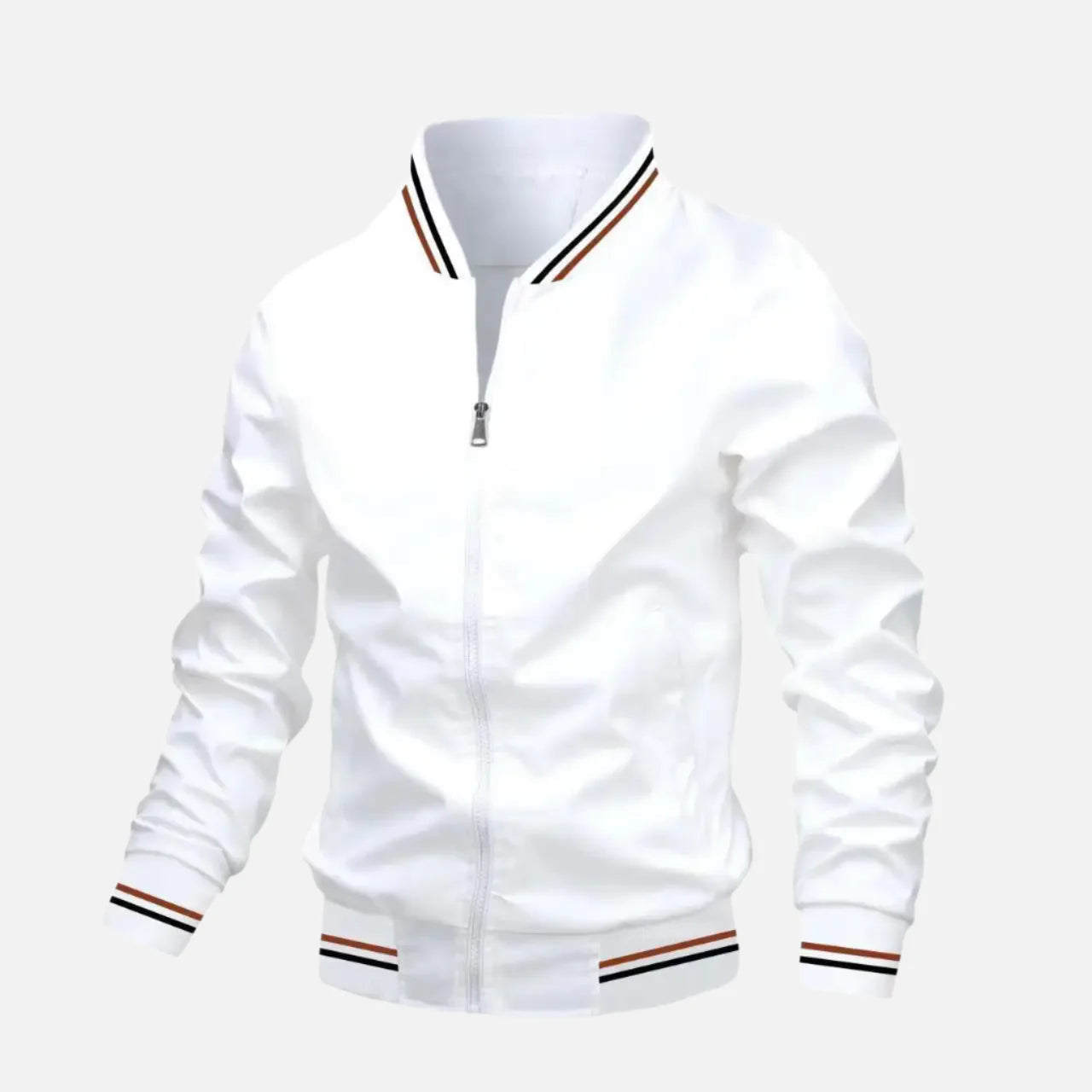 Jaqueta Casual Masculina com Zíperes Montezari MTZ168