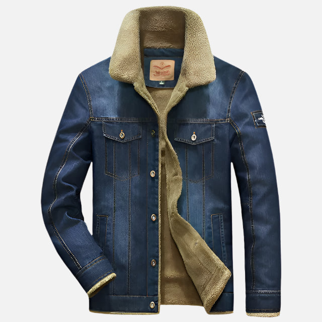 Jaqueta Jeans Masculina Acolchoada Montezari MTZ117
