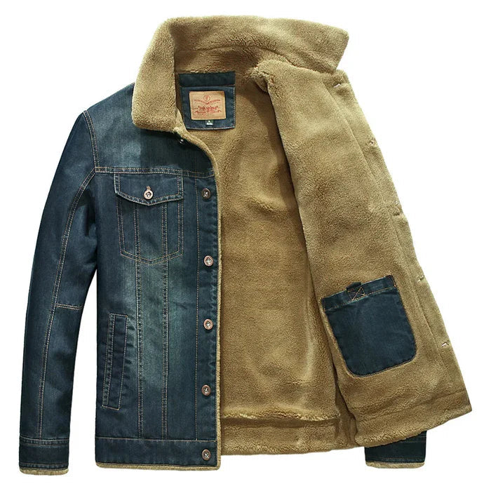 Jaqueta Jeans Masculina Acolchoada Montezari MTZ117