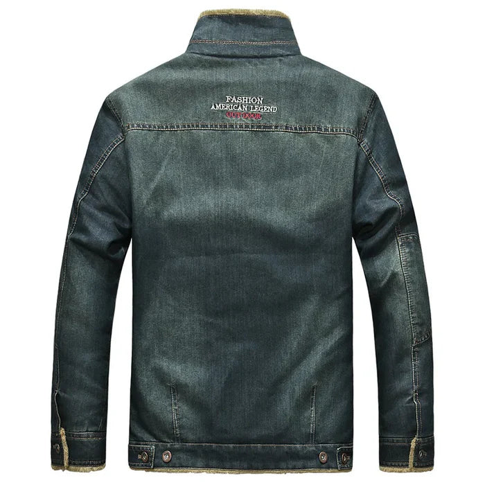 Jaqueta Jeans Masculina Acolchoada Montezari MTZ117