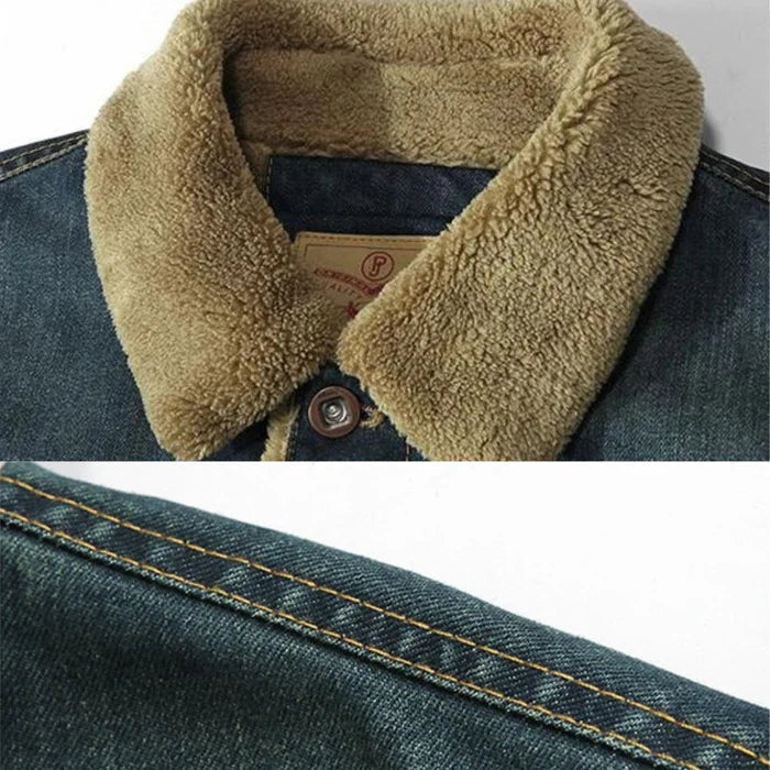 Jaqueta Jeans Masculina Acolchoada Montezari MTZ117