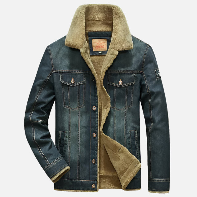 Jaqueta Jeans Masculina Acolchoada Montezari MTZ117