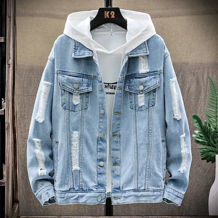 Jaqueta Jeans Masculina Montezari MTZ120