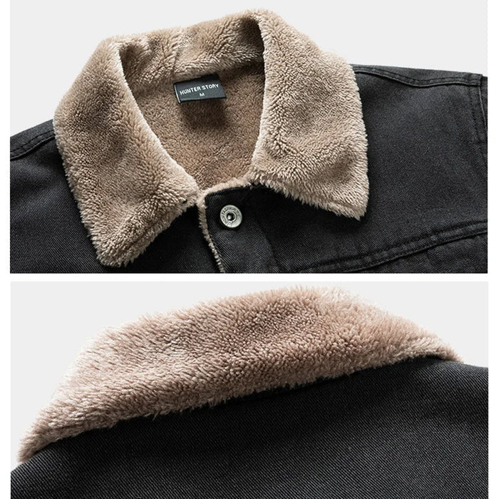 Jaqueta Jeans Masculina com Interior Forrada Montezari MTZ127