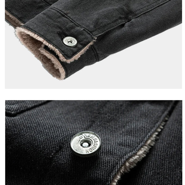 Jaqueta Jeans Masculina com Interior Forrada Montezari MTZ127