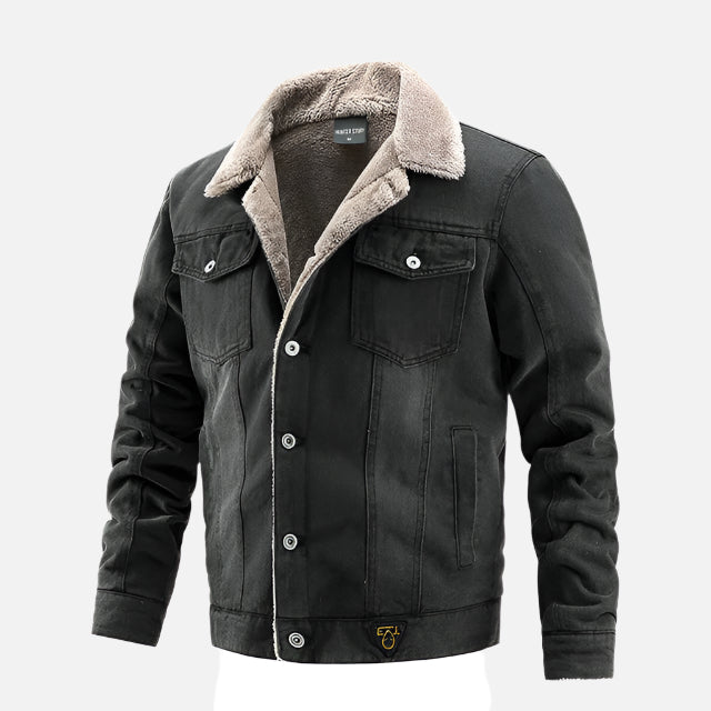 Jaqueta Jeans Masculina com Interior Forrada Montezari MTZ127