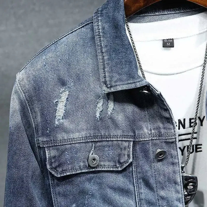 Jaqueta Jeans Masculina Montezari MTZ147