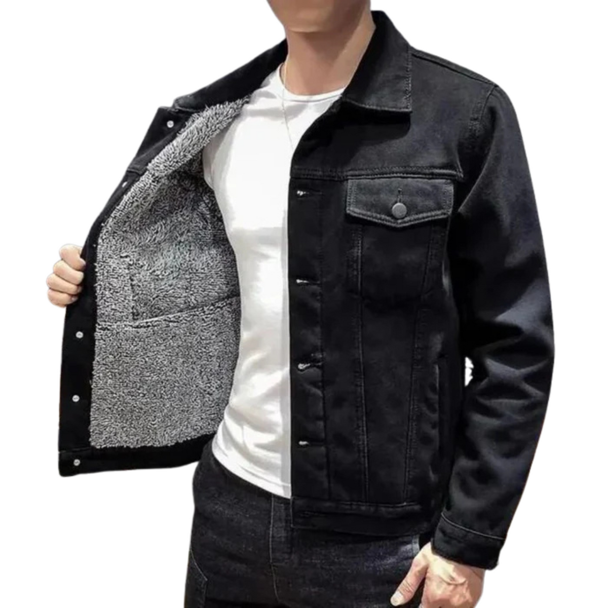 Jaqueta Jeans Masculina Montezari MTZ114
