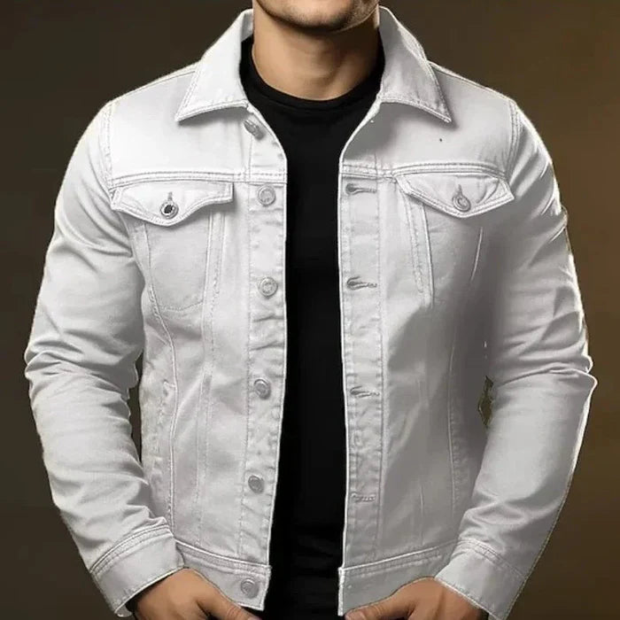 Jaqueta Jeans Masculina Slim Montezari MTZ176