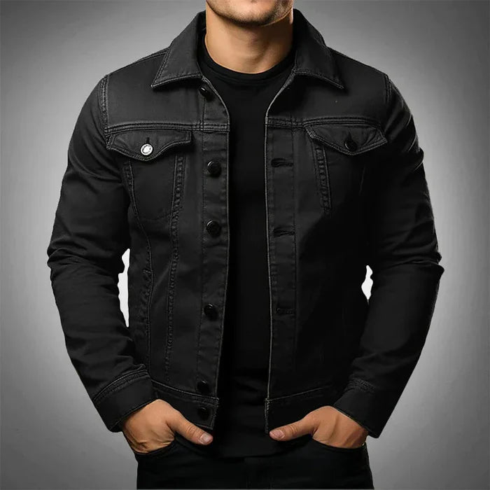 Jaqueta Jeans Masculina Slim Montezari MTZ176