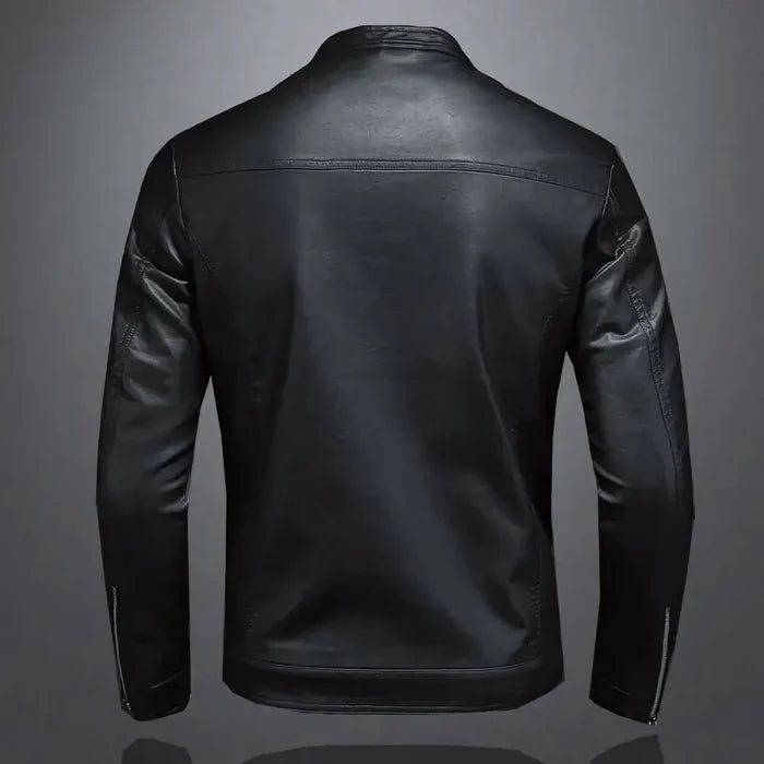 Jaqueta Masculina em Couro Montezari MTZ209